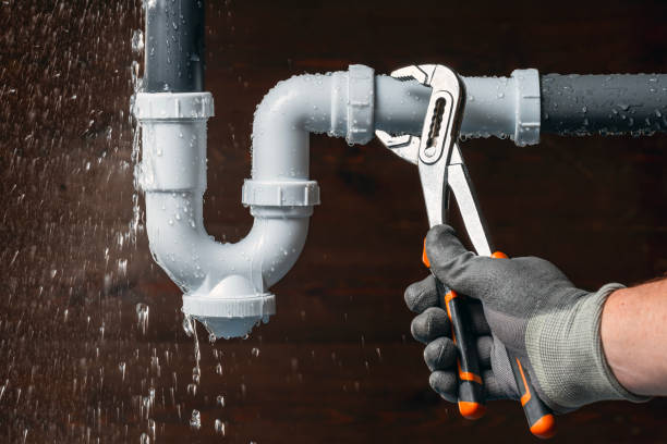 Professional Sewer Line Repair technician working in Brownville, NY